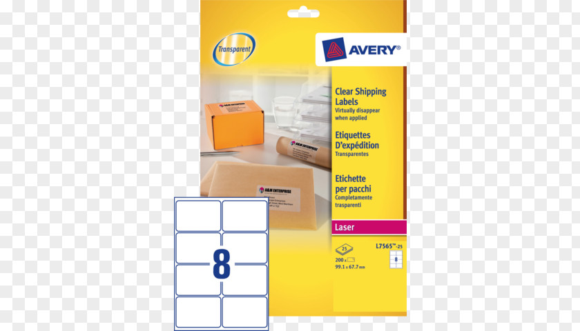 Avery J Johnson Label Paper Dennison Office Supplies Mail PNG