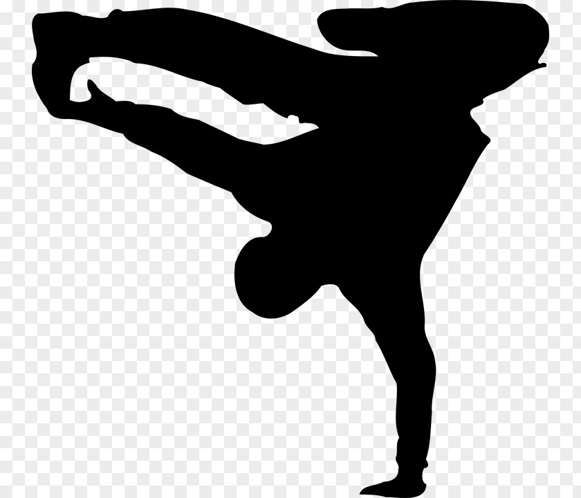 Blackandwhite Tap Dance Breakdancing Silhouette PNG