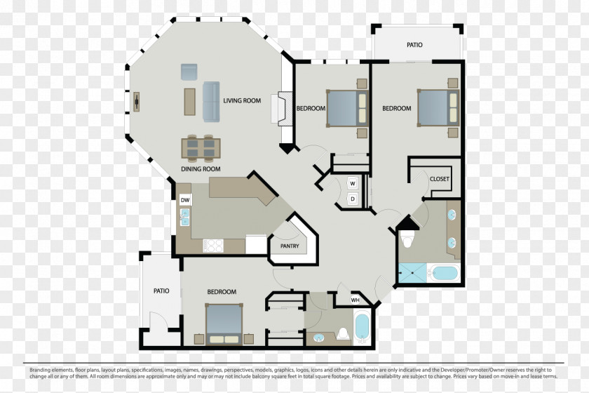 Design Floor Plan Residential Area PNG