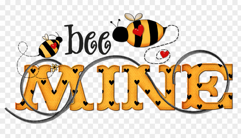 Heart Mining Bee Clip Art PNG