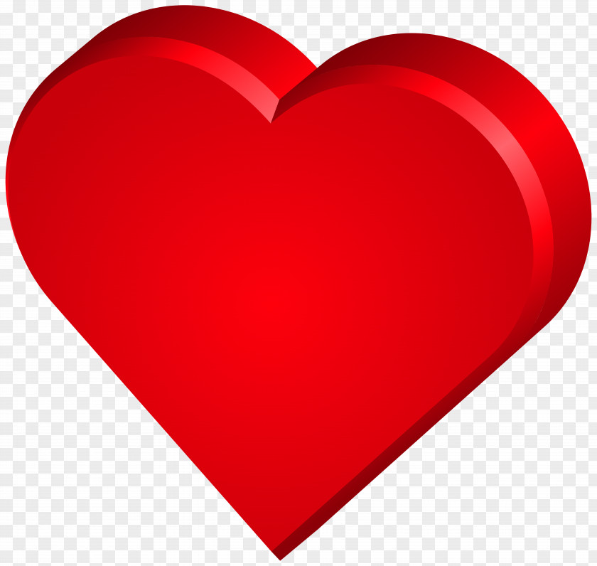 Heart PNG Clip Art Image Red Valentine's Day Design PNG