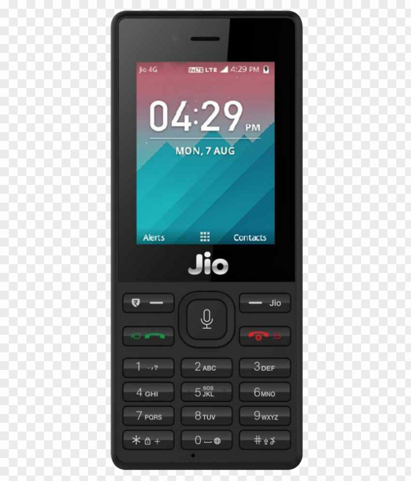 India Jio Phone SD Feature Reliance Communications PNG