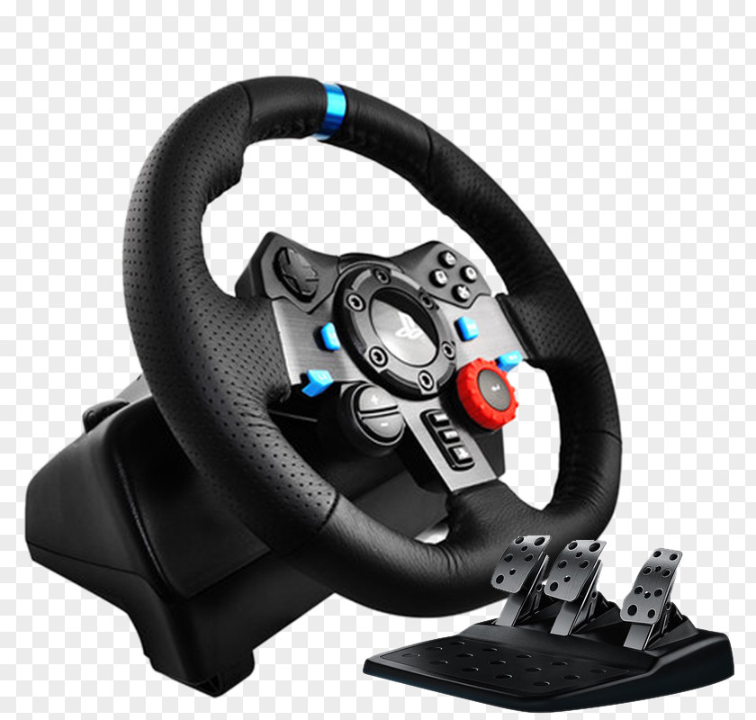 Racing Game Steering Wheel Logitech G29 PlayStation 3 4 Joystick PNG