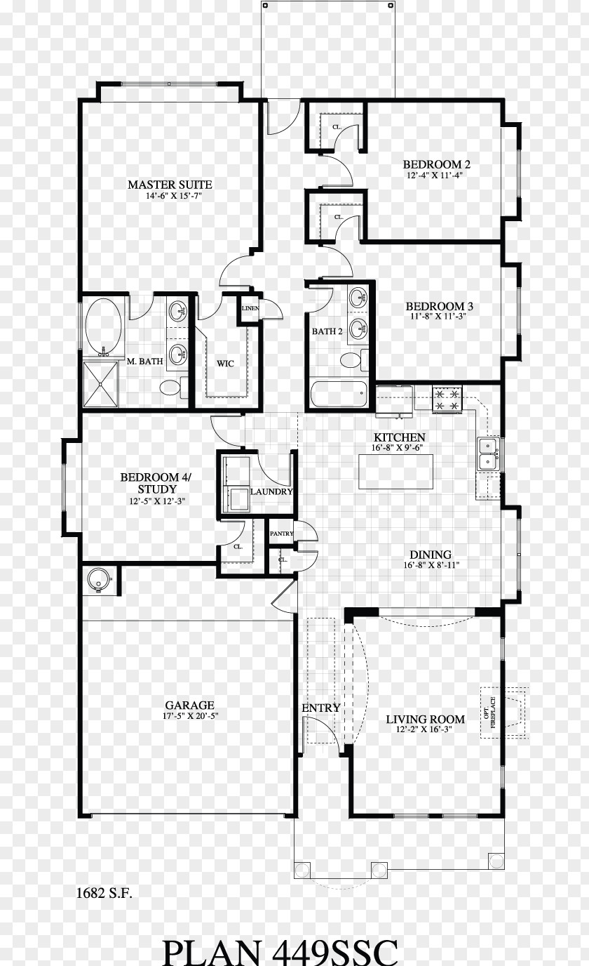 Saratoga Homes Floor Plan Killeen Building PNG