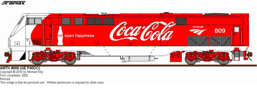 Train Drawings Amtrak Rail Transport Drawing The Coca-Cola Company PNG