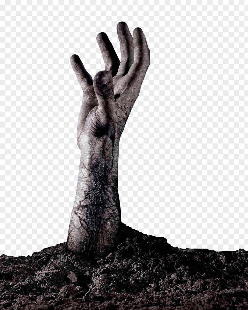 Zombie YouTube Grave Hand PNG Hand, zombie, person's hand coming out from the ground clipart PNG