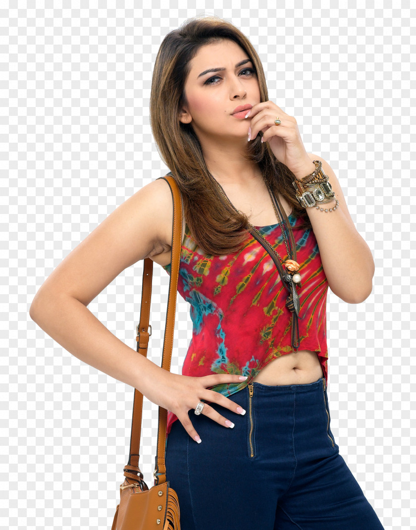 Hansika Motwani Pokkiri Raja Film Tamil Cinema PNG cinema , Motwani, woman posing clipart PNG