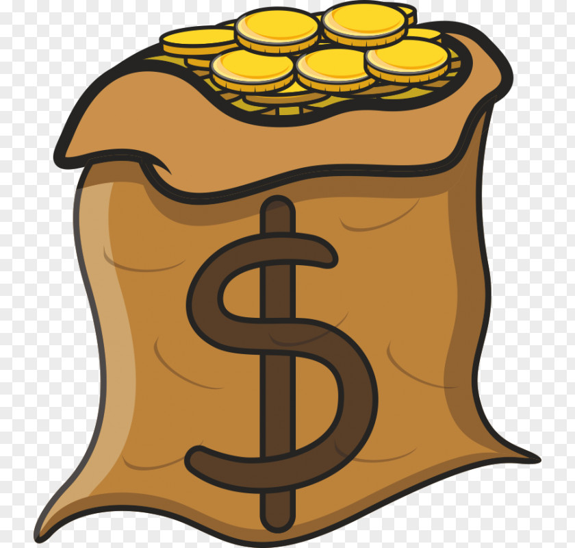 Money Bag Drawing Coin Cartoon PNG