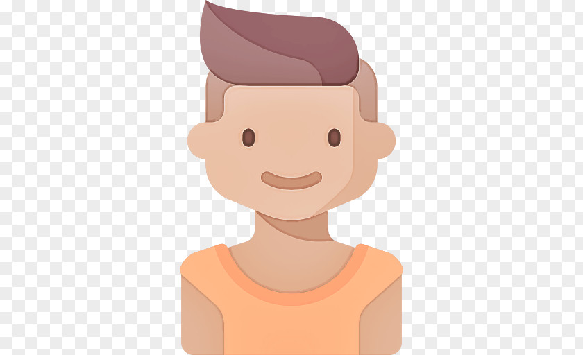 Cartoon Face Head Skin Cheek PNG