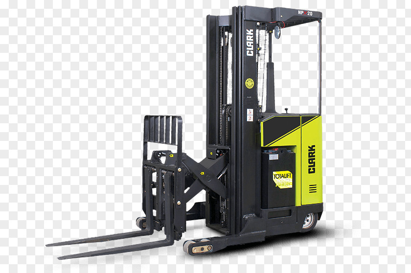 Clark Forklift Battery Material Handling Company Heavy Machinery Warehouse Truck PNG