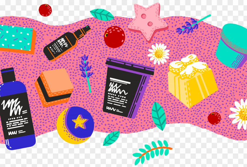 Design Lush Illustrator Cosmetics PNG