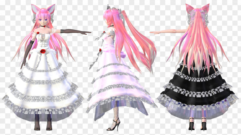 Dress Hatsune Miku: Project Mirai DX DIVA Arcade Megurine Luka 2nd PNG