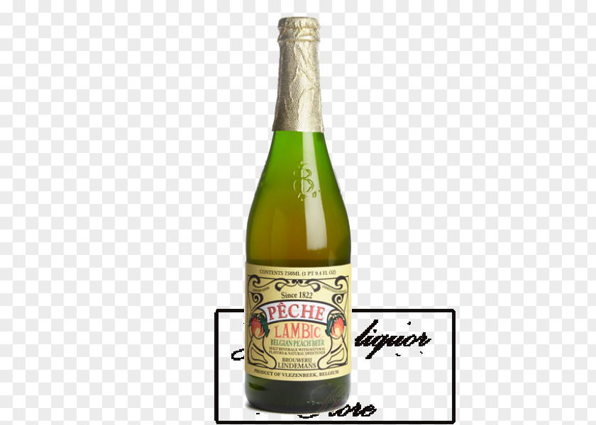 Peach Cobbler Liqueur Lindemans Brewery Beer Lambic Wine PNG