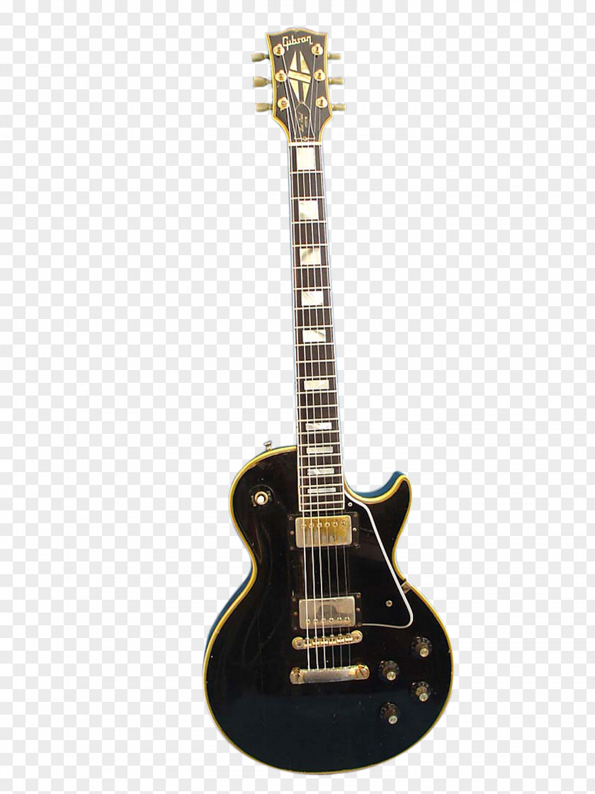 Pretty Creative Electric Guitar Gibson Les Paul Custom Classic Epiphone EMG 81 PNG