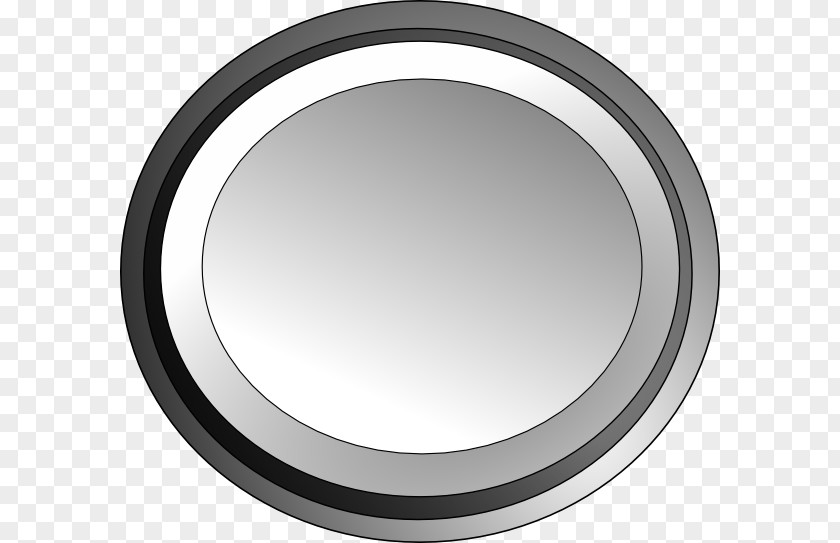White Circle Button Clip Art PNG