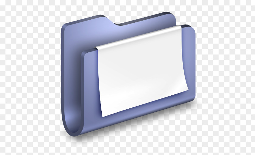 Documents Blue Folder Rectangle PNG