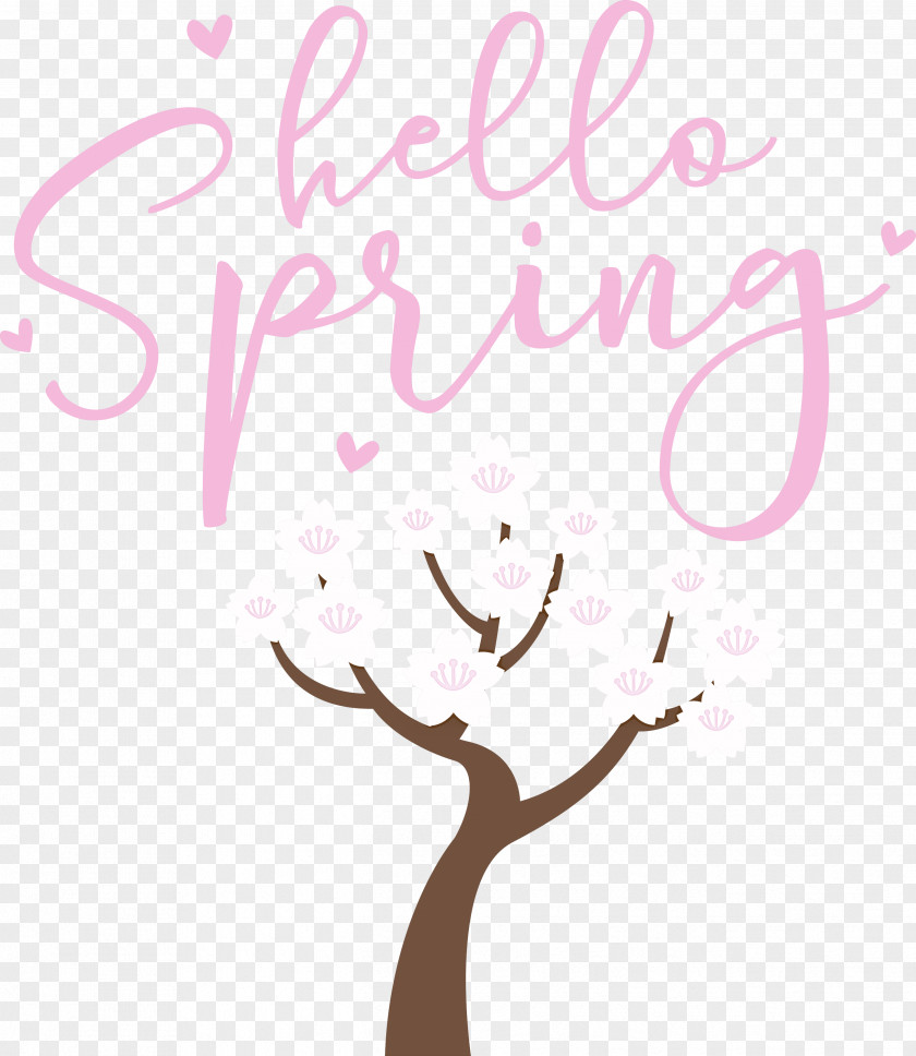 Hello Spring PNG