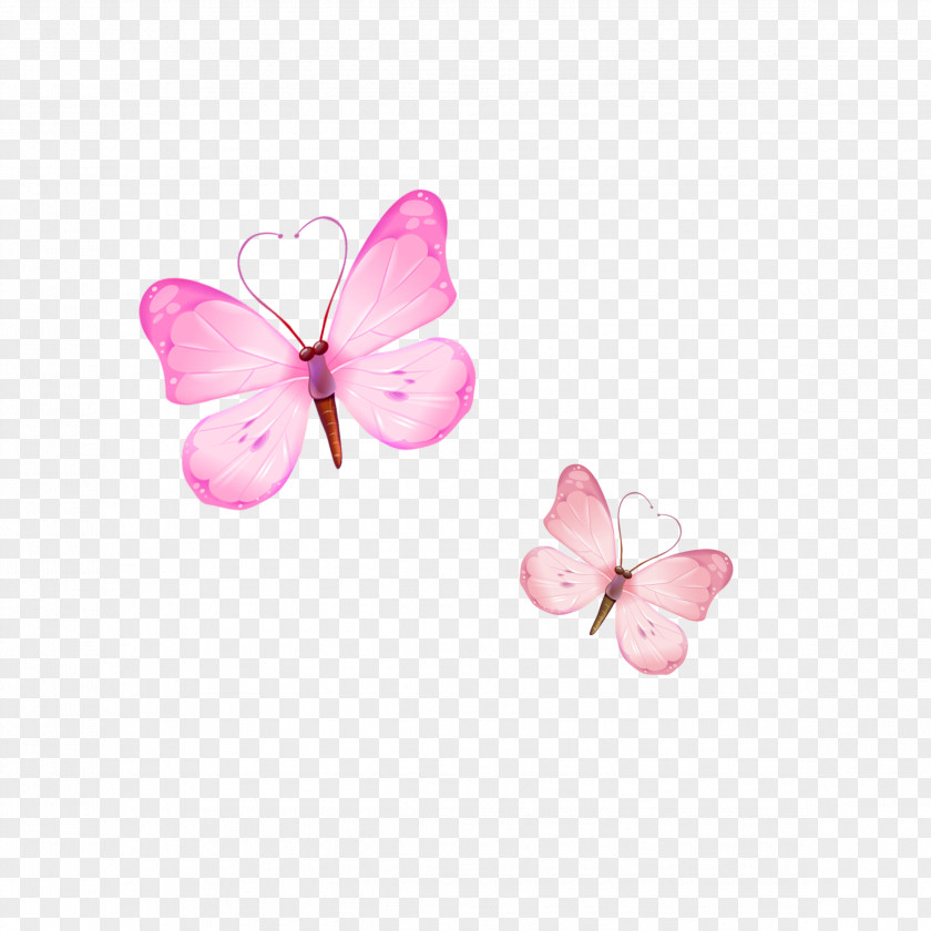 Pink Butterfly Download PNG