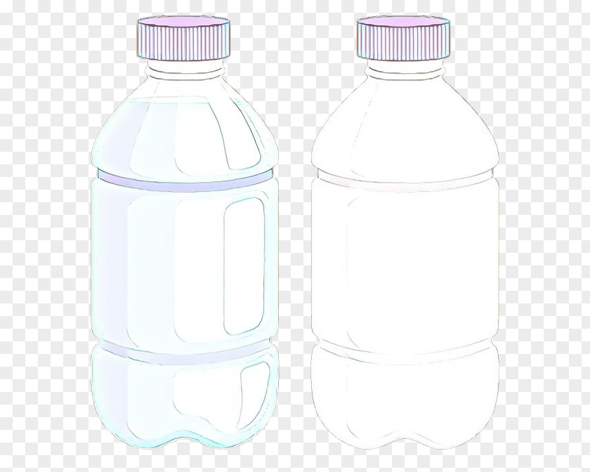 Plastic Glass Bottle PNG