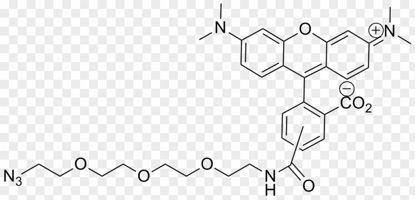 Rhodamine Alkyne Azide Fluorescence Fluorophore PNG