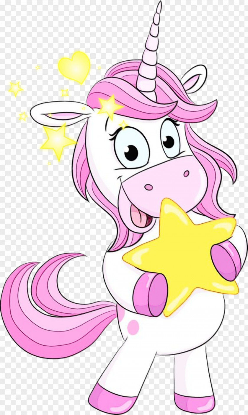 Smile Livestock Cartoon Pink PNG