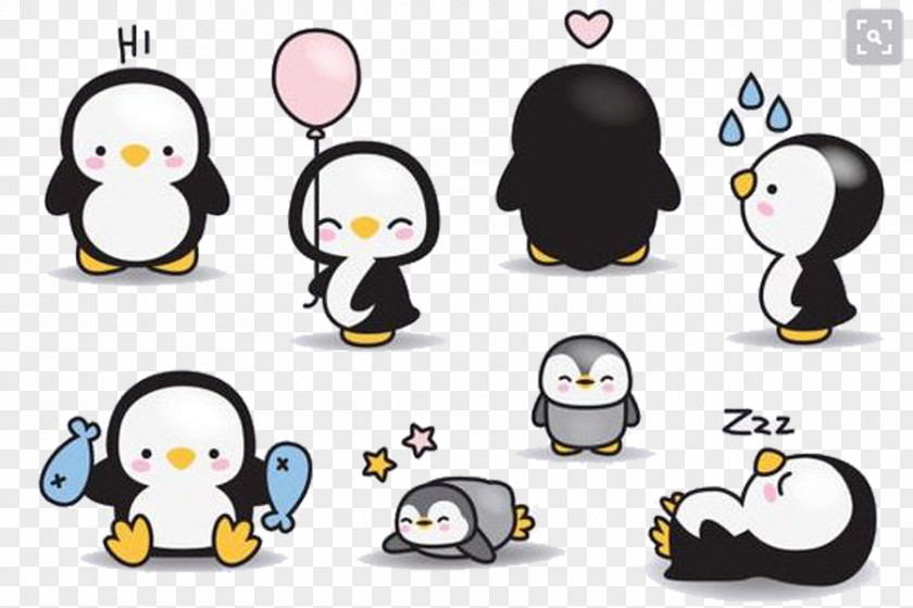 The Size Of Penguin Hello Kitty Cuteness Clip Art PNG