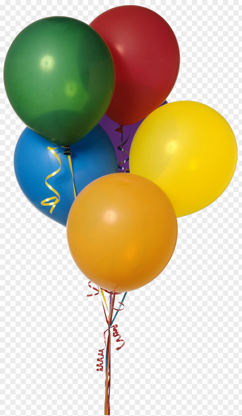 Balloon Birthday Gift Party Image PNG