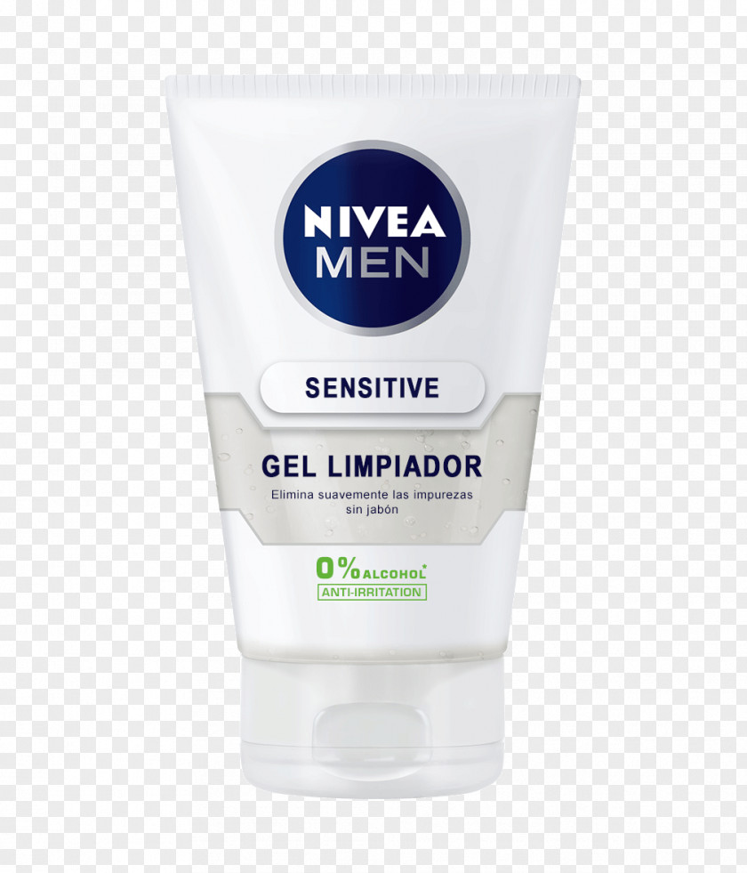 Gillette NIVEA MEN Sensitive Moisturiser Aftershave Shaving Cream Moisturizer PNG