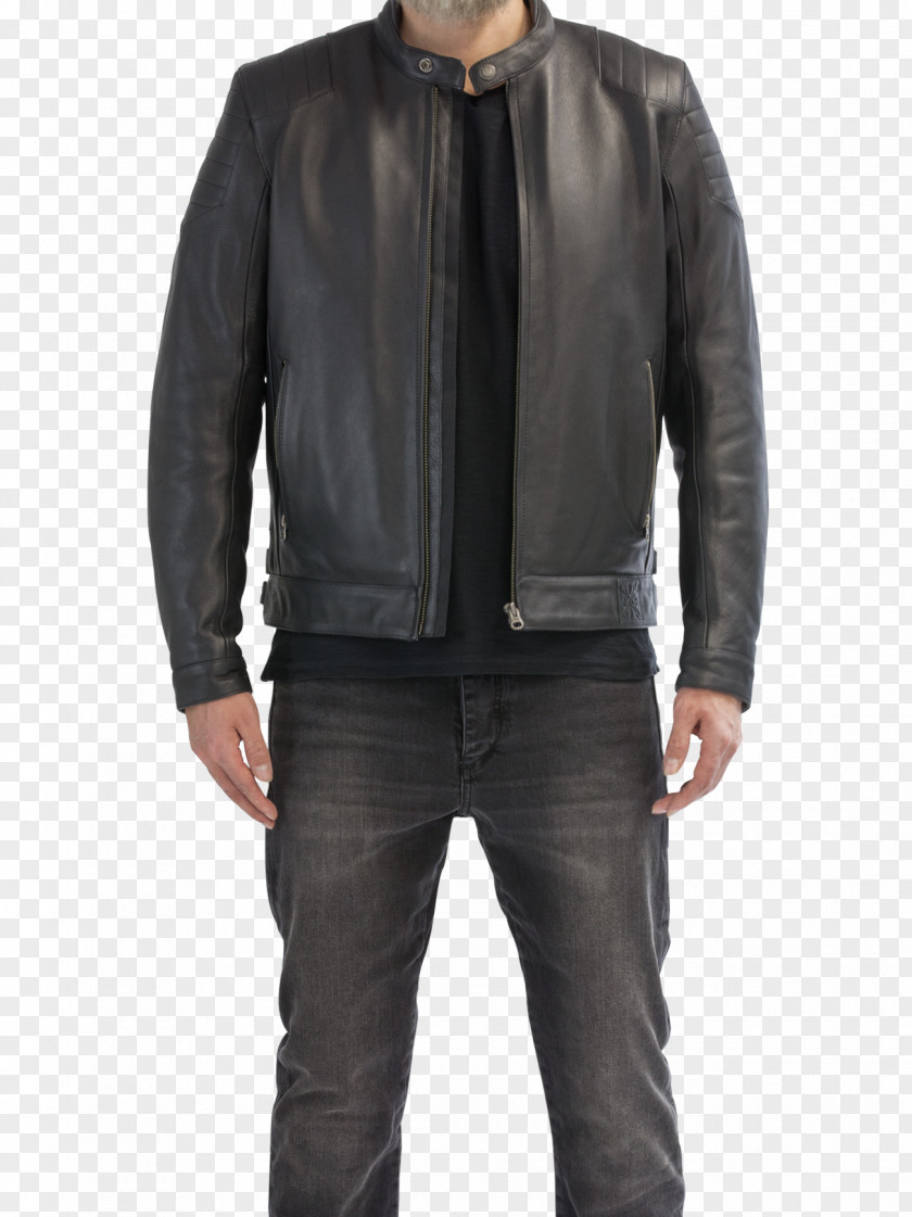 Jacket Leather Pocket Material PNG