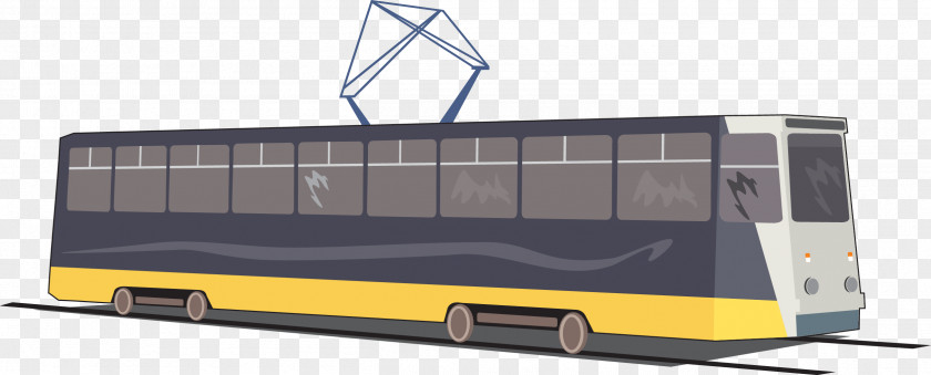 Long-distance Bus Vector Diagram Train Rapid Transit Tram PNG