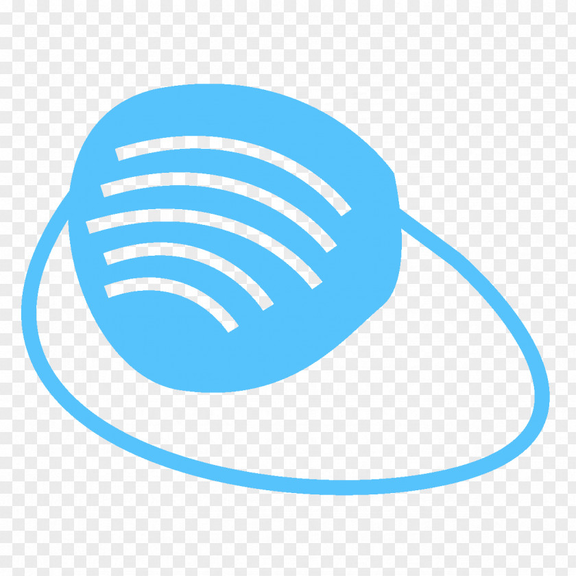 Turquoise Line Circle Oval PNG