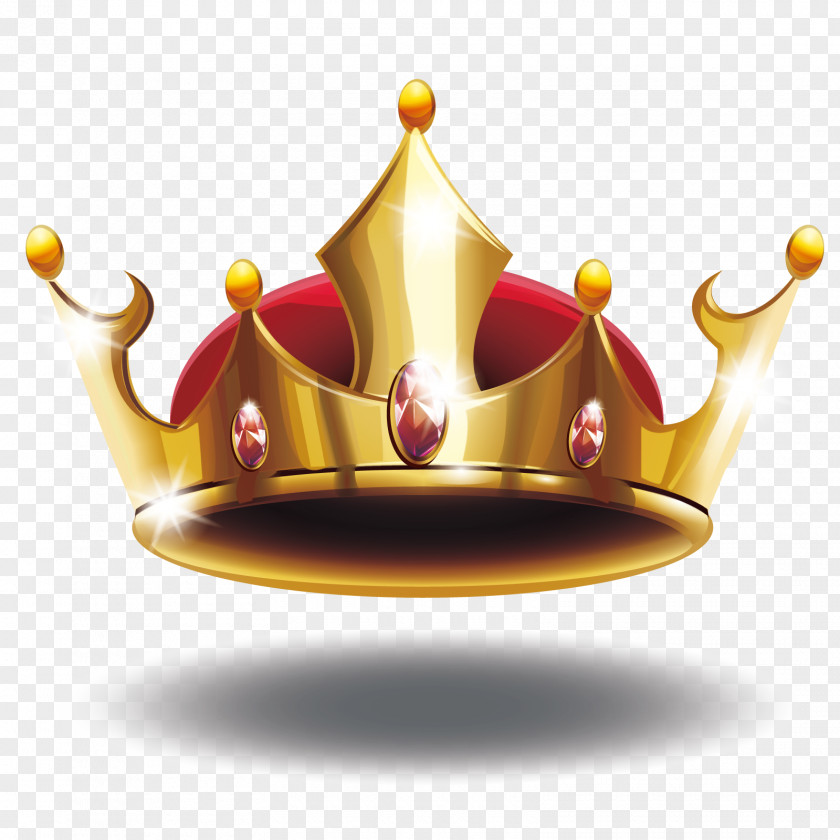 Vector Cartoon Crown PNG