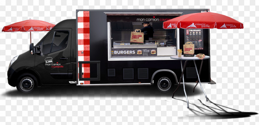 Car Food Truck Transport Van PNG