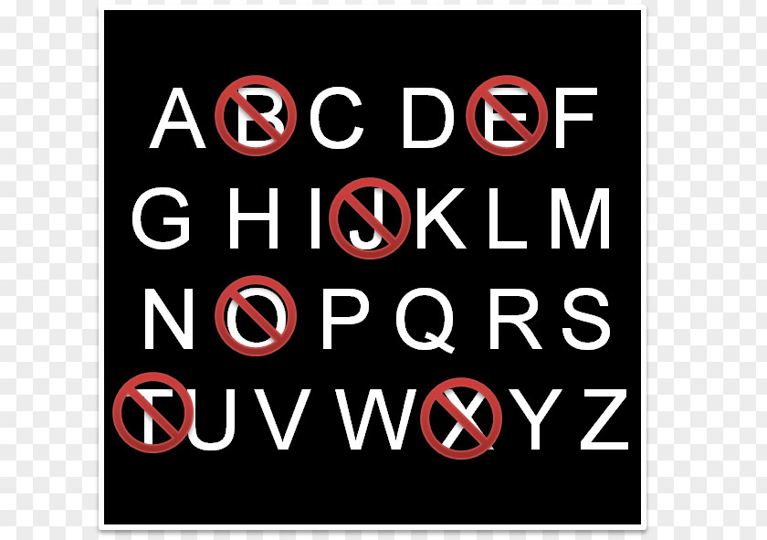 Chalk Mark Stencil Letter Text Alphabet Font PNG