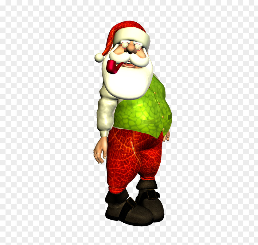 Claus Santa Christmas Ornament Mascot PNG