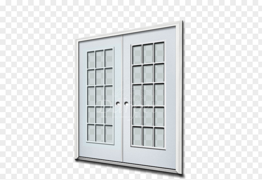 Double Door Sash Window Steel PNG