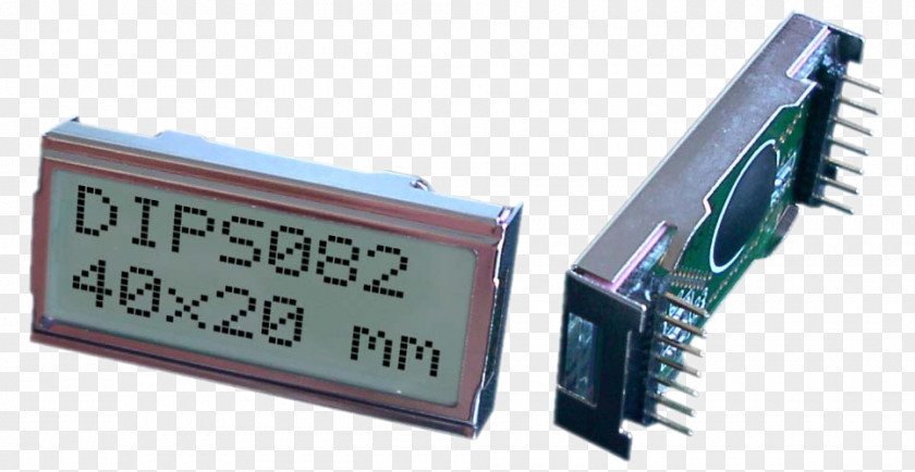 Lcd Module Electronics Display Device Electronic Component Liquid-crystal Microcontroller PNG