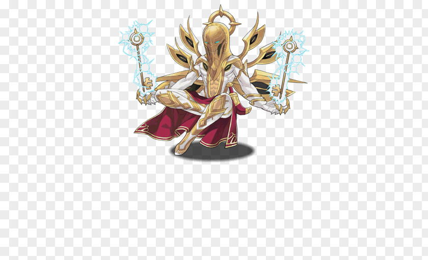 Mons Puzzle & Dragons Game Figurine Sandalphon PNG