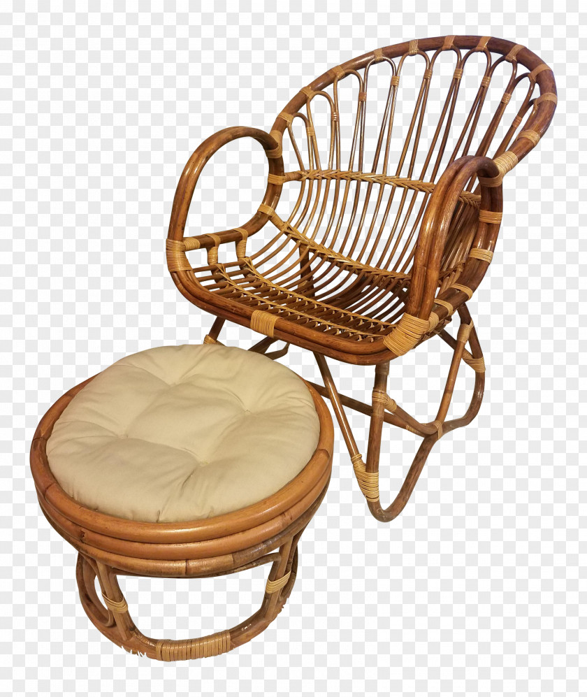 Rattan Furniture Chair Table Living Room PNG