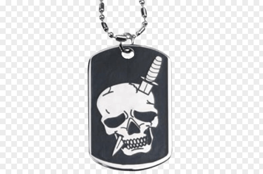 Skull Tag Locket T-shirt Necklace Charms & Pendants Jewellery PNG
