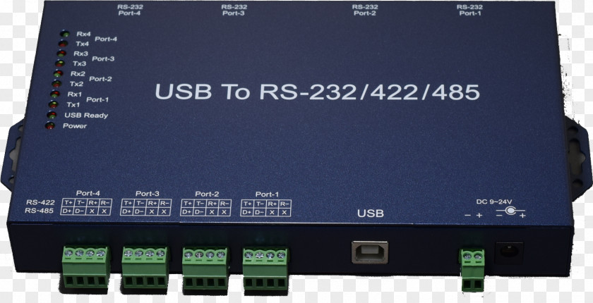 USB Ethernet Hub Electronics Serial Port RS-232 RS-422 PNG