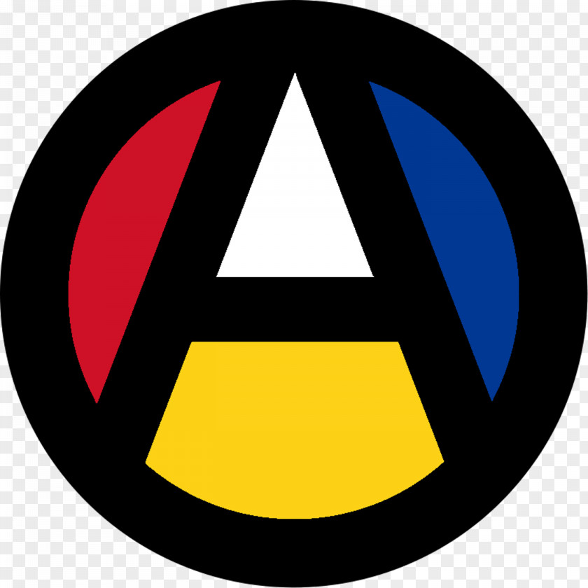 Anarchy Circle Area Logo Symbol PNG