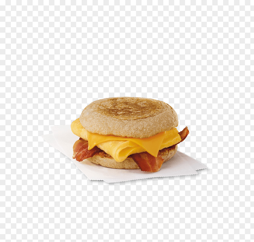 Chick Fil A Sandwich Chickfila English Muffin Bacon, Egg And Cheese American Muffins PNG