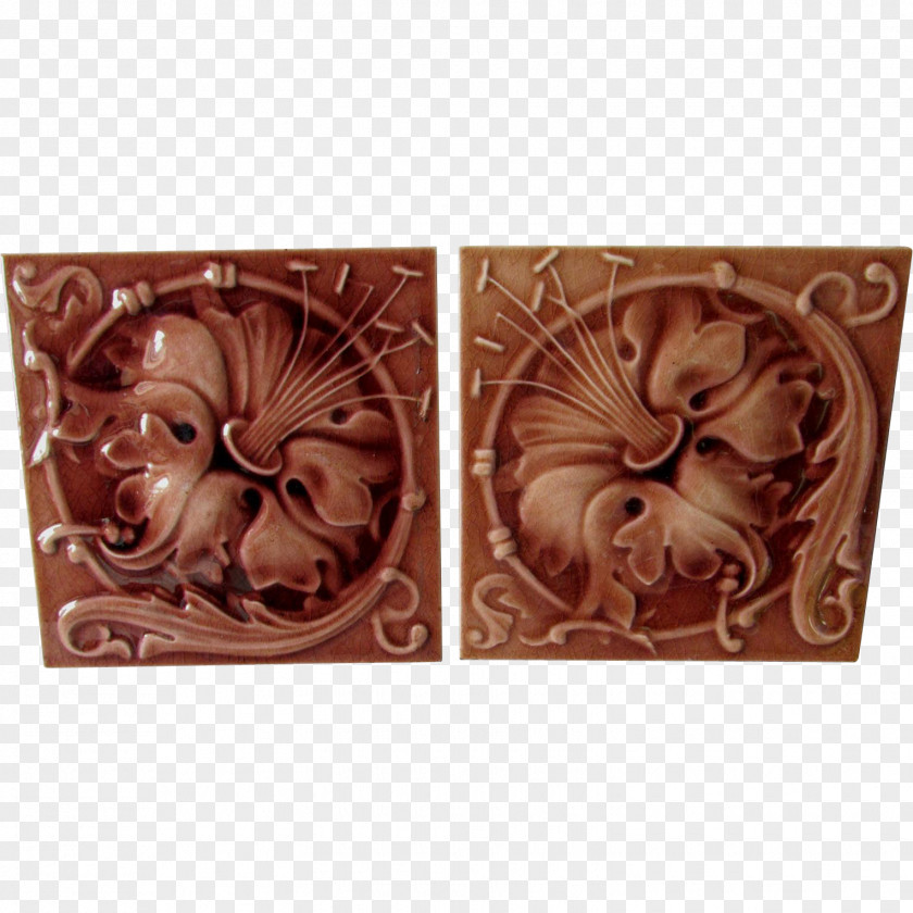 Copper Carving Brown PNG