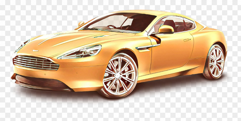 Performance Car Yellow Land Vehicle Sports Automotive Design PNG