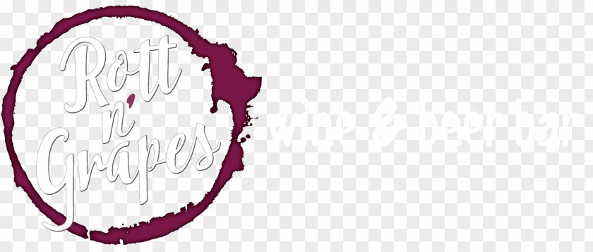 Tempting Grapes Logo Rott N' Wine & Beer Bar Pinot Noir Gris PNG