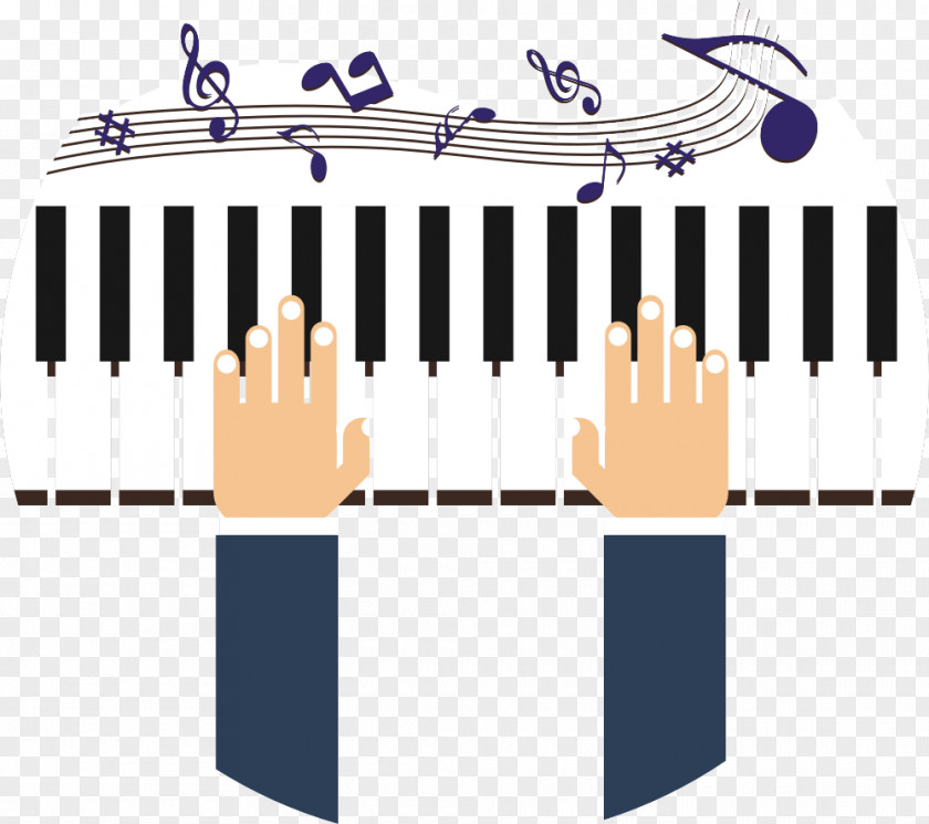 Vector Piano Musical Keyboard PNG