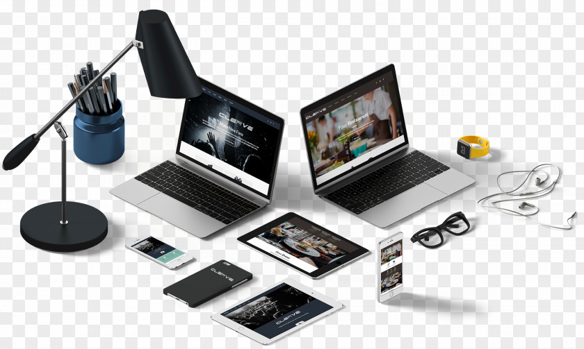 Web Design Development Responsive Page PNG