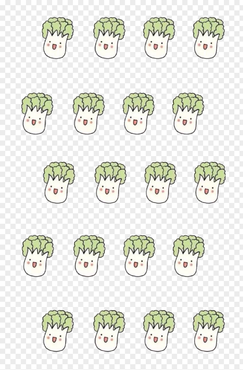 Cute Cabbage Wallpaper Vegetable Tencent QQ Cartoon PNG