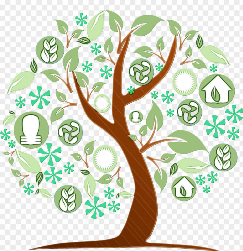Plant Silhouette Tree Branch PNG